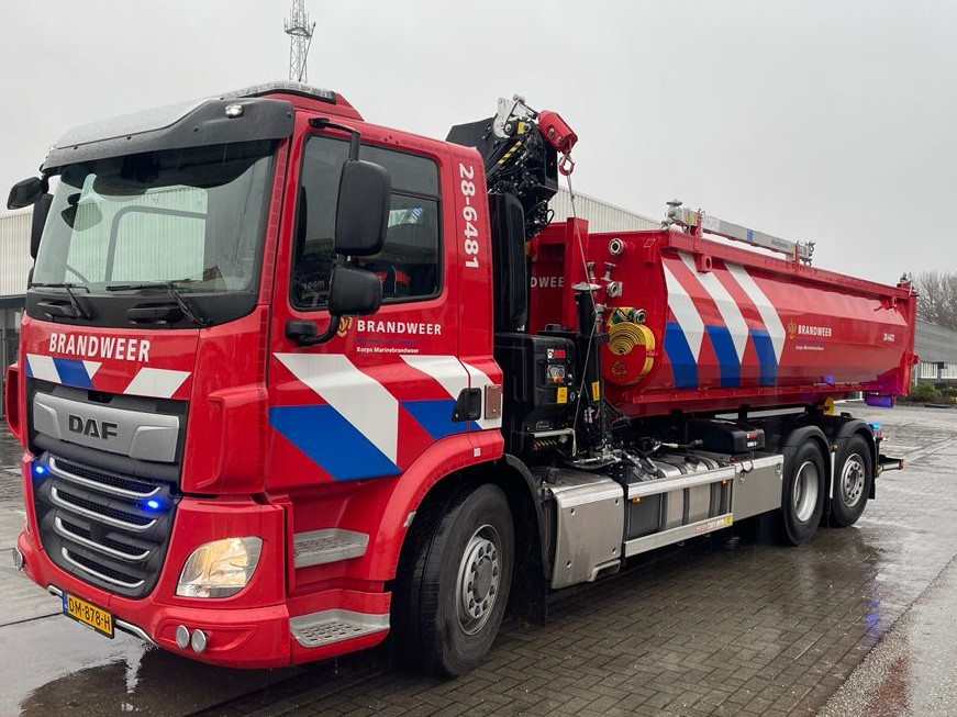 Salvagecontainer voor Brandweer